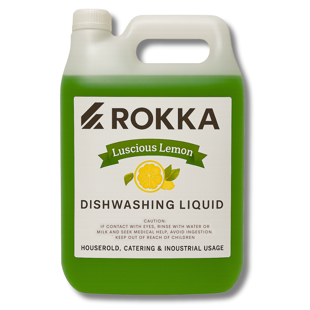 Rokka Luscious Lemon  Dishwashing Liquid 5lt